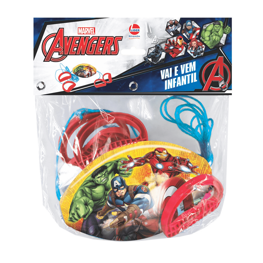 Vai E Vem Infantil Avengers Ref 2411 Lider