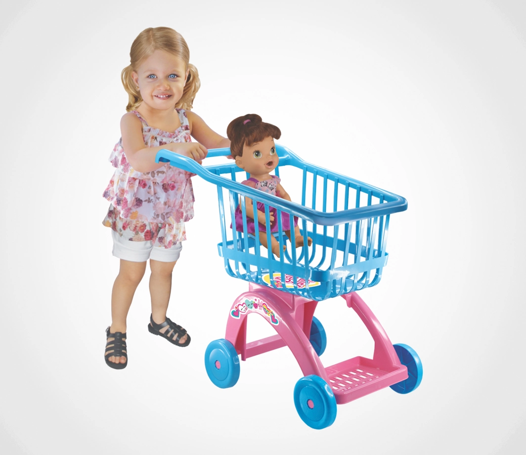 Brinq.lider Carrinho Compras Baby Alive