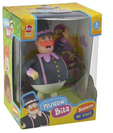 Boneco de Vinil - 20 Cm - O Mundo de Bita - Bita - Líder