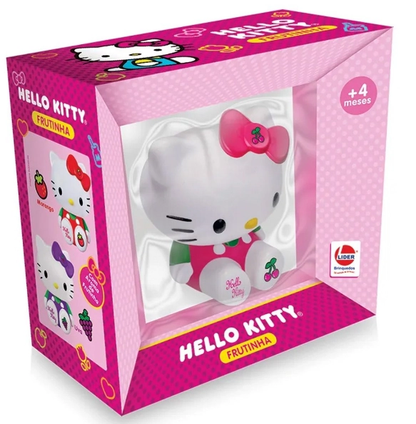 Boneca Vinil Hello Kitty Mor.lider