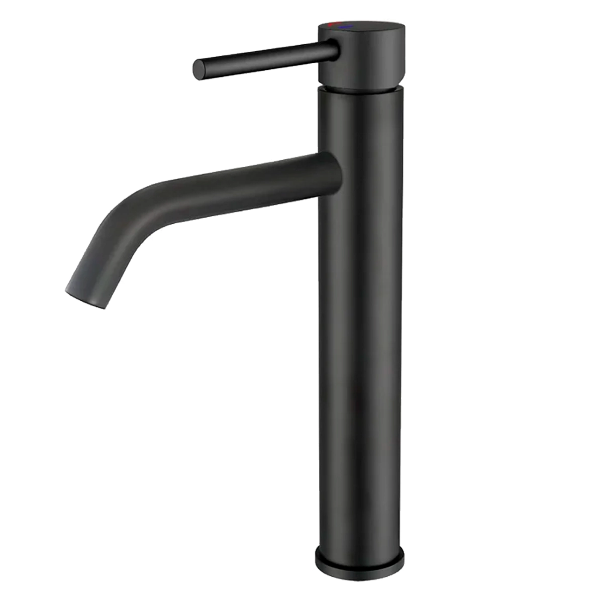 Torneira Misturador Monocomando Água Quente e Fria Bica Alta para Banheiro - Black Matte - DP9202 Drop Metais