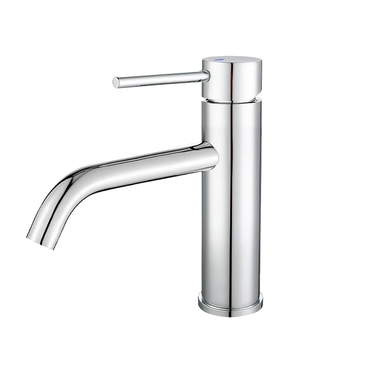 Torneira de Água Fria Bica Baixa para Banheiro - Cromada - DP4101 Drop Metais
