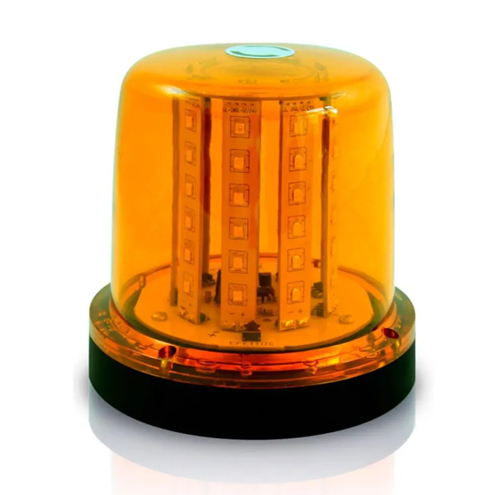 Giroflex Ambar com 54 Leds 12V 24V Parafusado - AUTOPOLI AL280