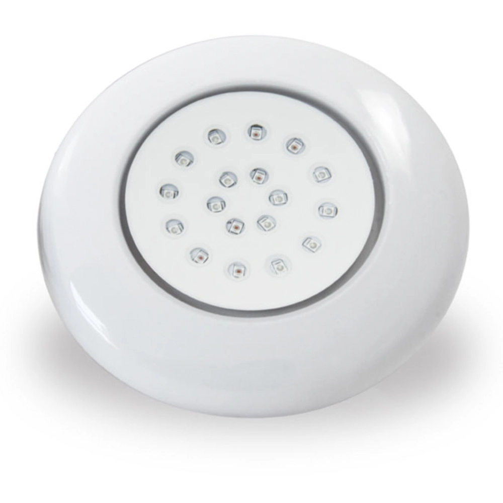 Iluminação Led Piscina 18w Branco Ou Azul - Led Monocromático - Branco - Encaixe 3/4