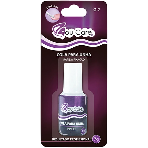 Cola Para Unhas Postiças You Care Gel Em Pincel