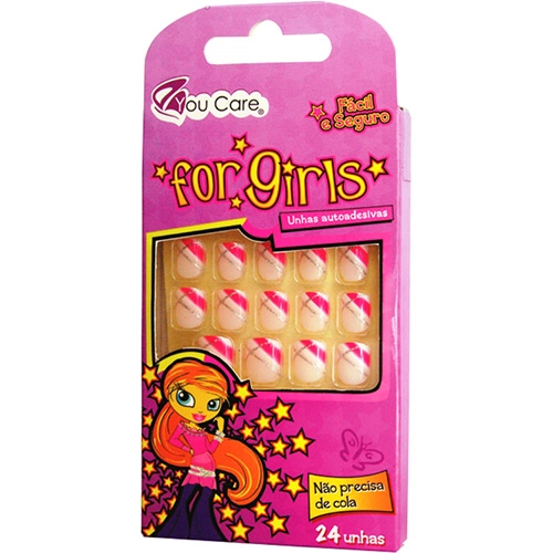 Unhas Postiças Infanil Child Caring You Care