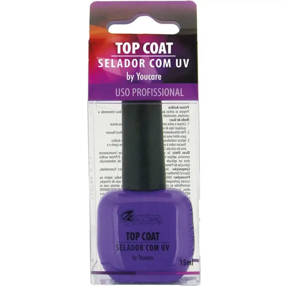 You Care Top Coat Selador Com Uv