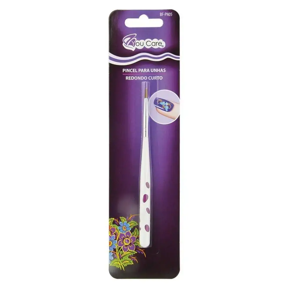 You Care Pincel P/unhas R Bf Pn05 Redondo Curto
