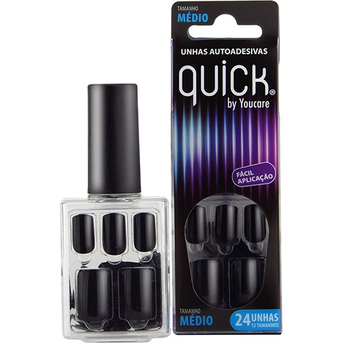 Kit Unhas Autoadesivas Médio Premi You Care