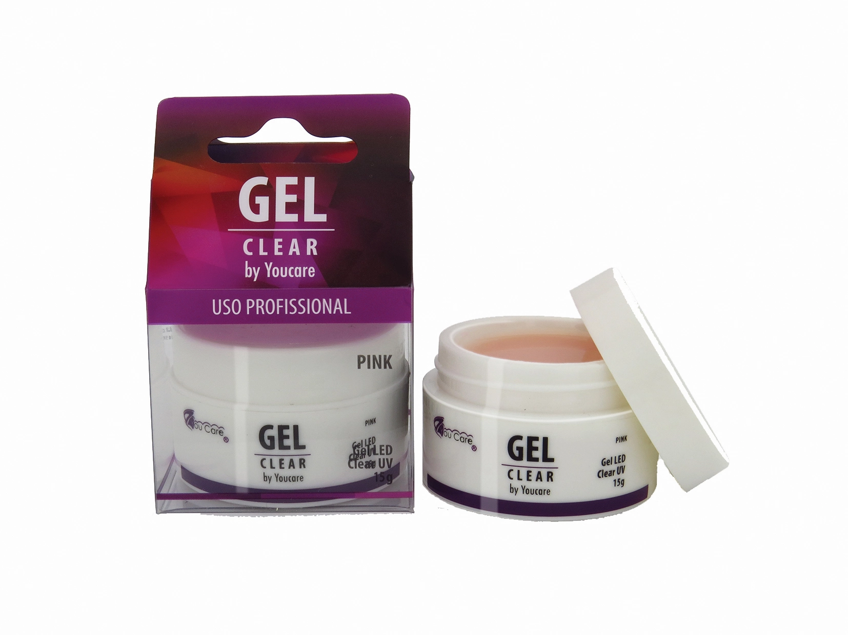 You Care Gel Clear P/led Uv Pink