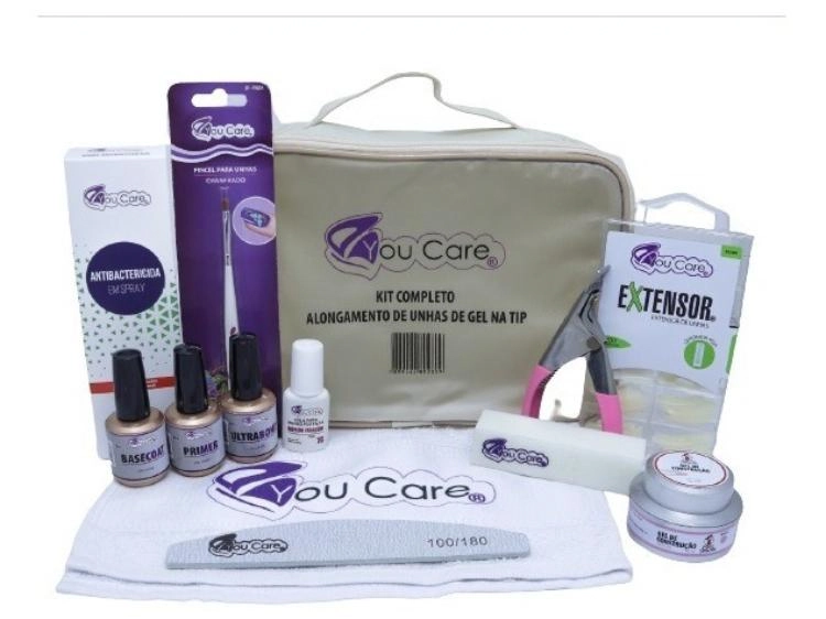 Kit Profissional Completo Youcare P/alongamento 1un