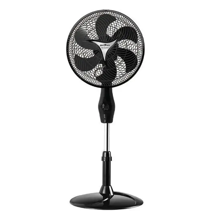 Ventilador Coluna Britânia Mega Turbo Six 30cm Preto - 110V