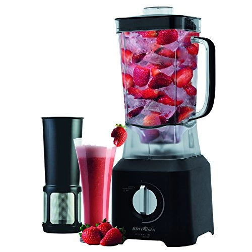 Liquidificador Britânia Bellagio Com 4 Velocidades E 800w Preto