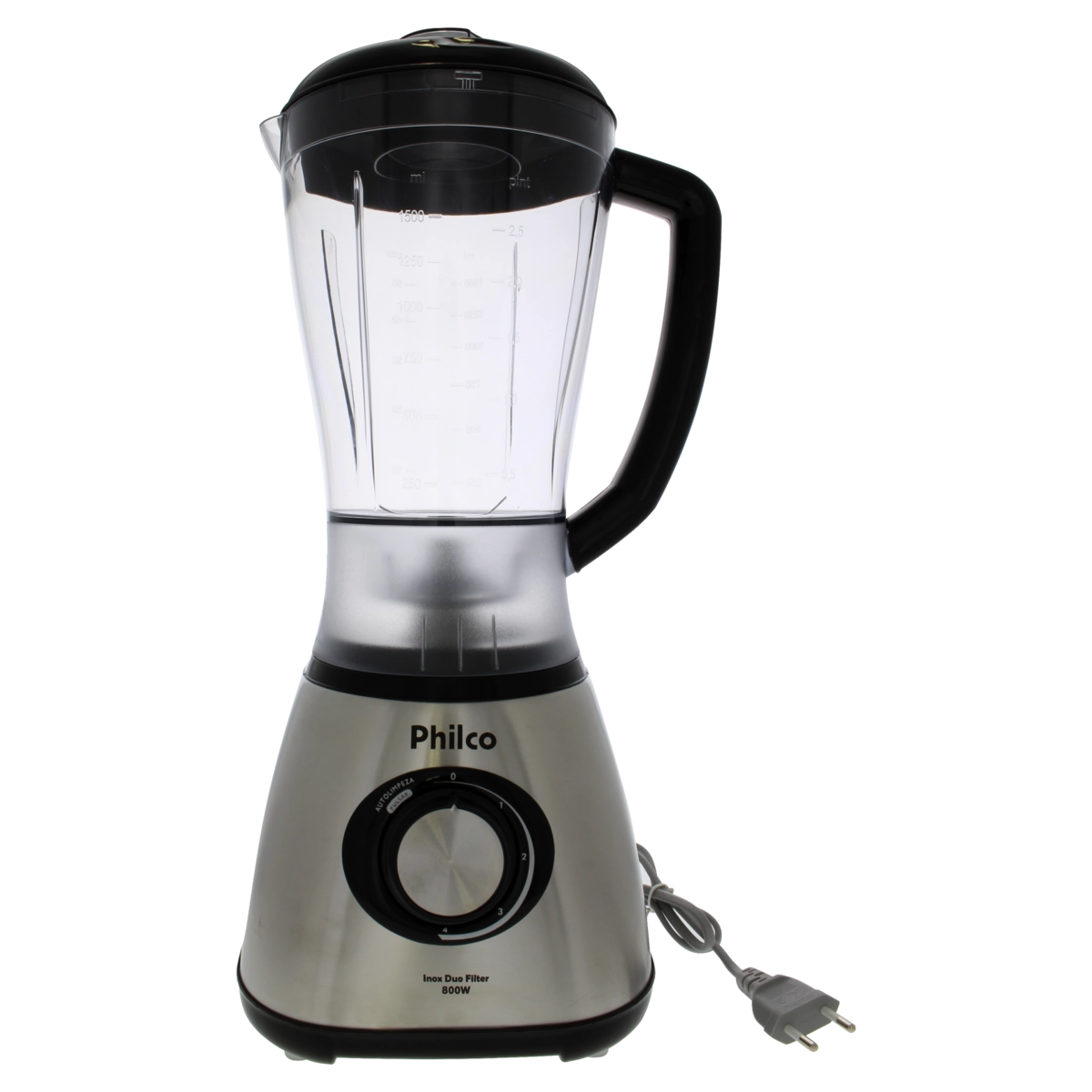 Liquidificador Inox Duo Filter Philco 127v
