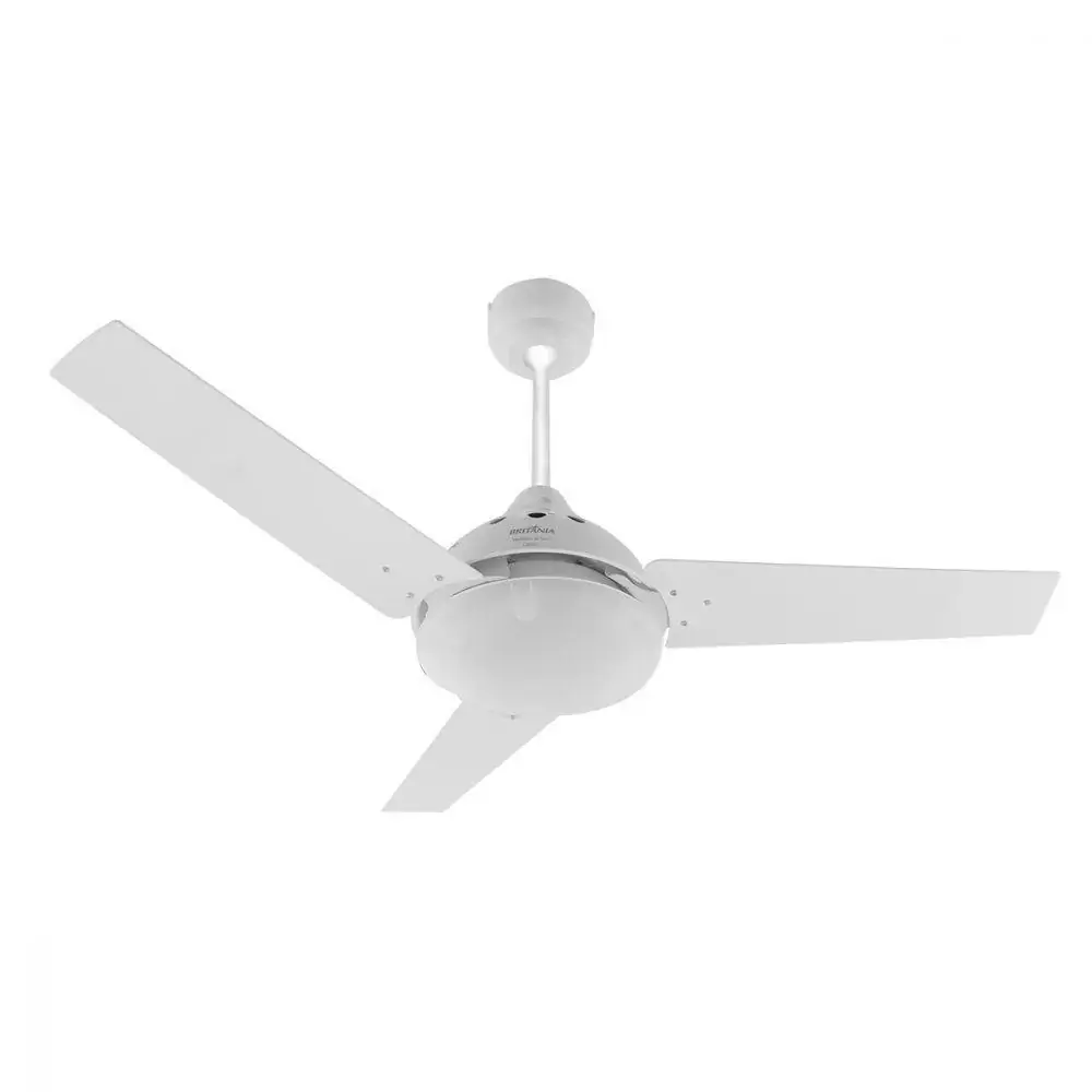 Ventilador de Teto Britania CANCUN BVT01B, 3 vel, 126W, Branco - 220V