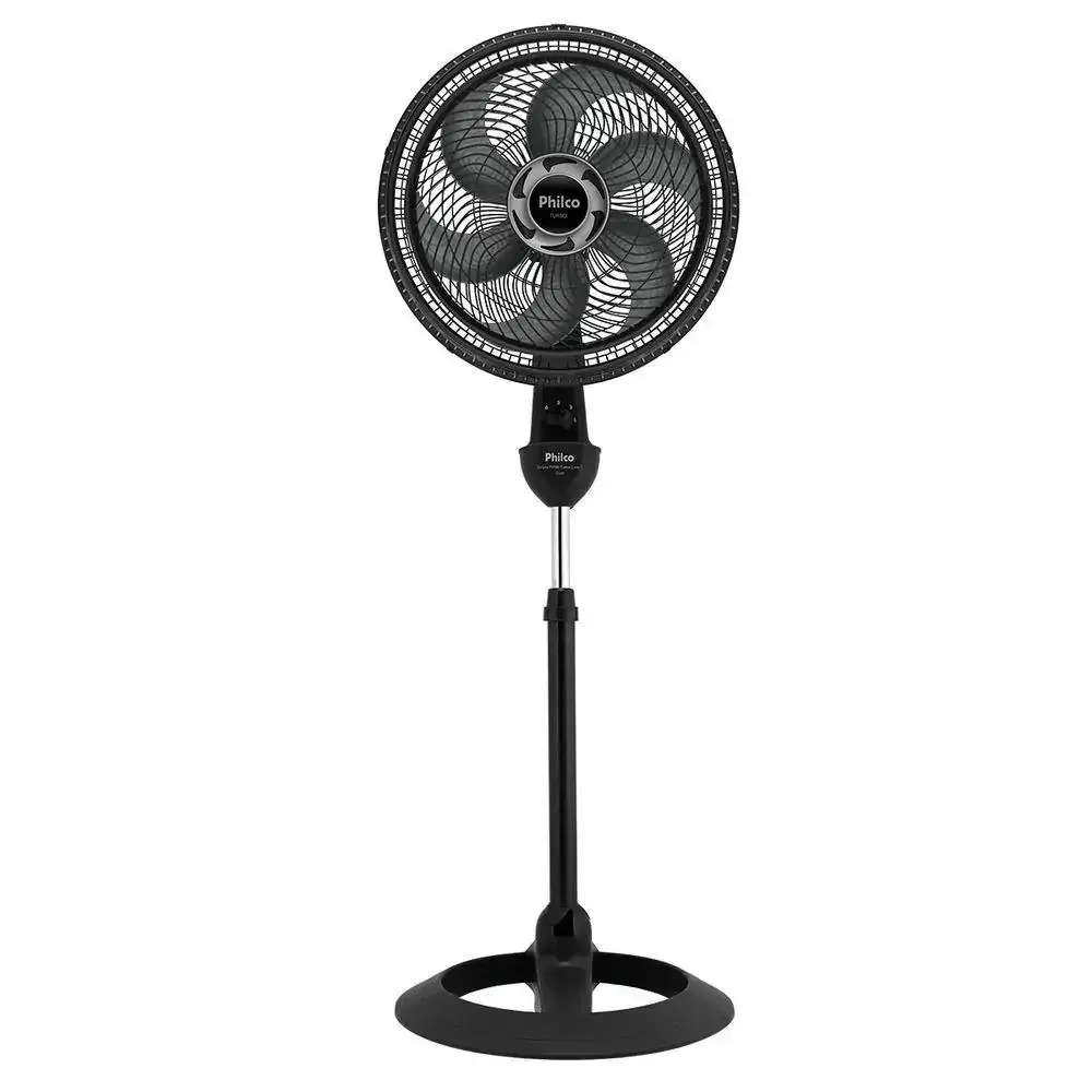 Ventilador de Coluna Philco PVT40 TURBO 2 em 1, 40cm, 3 vel, 155W, Preto - 110V