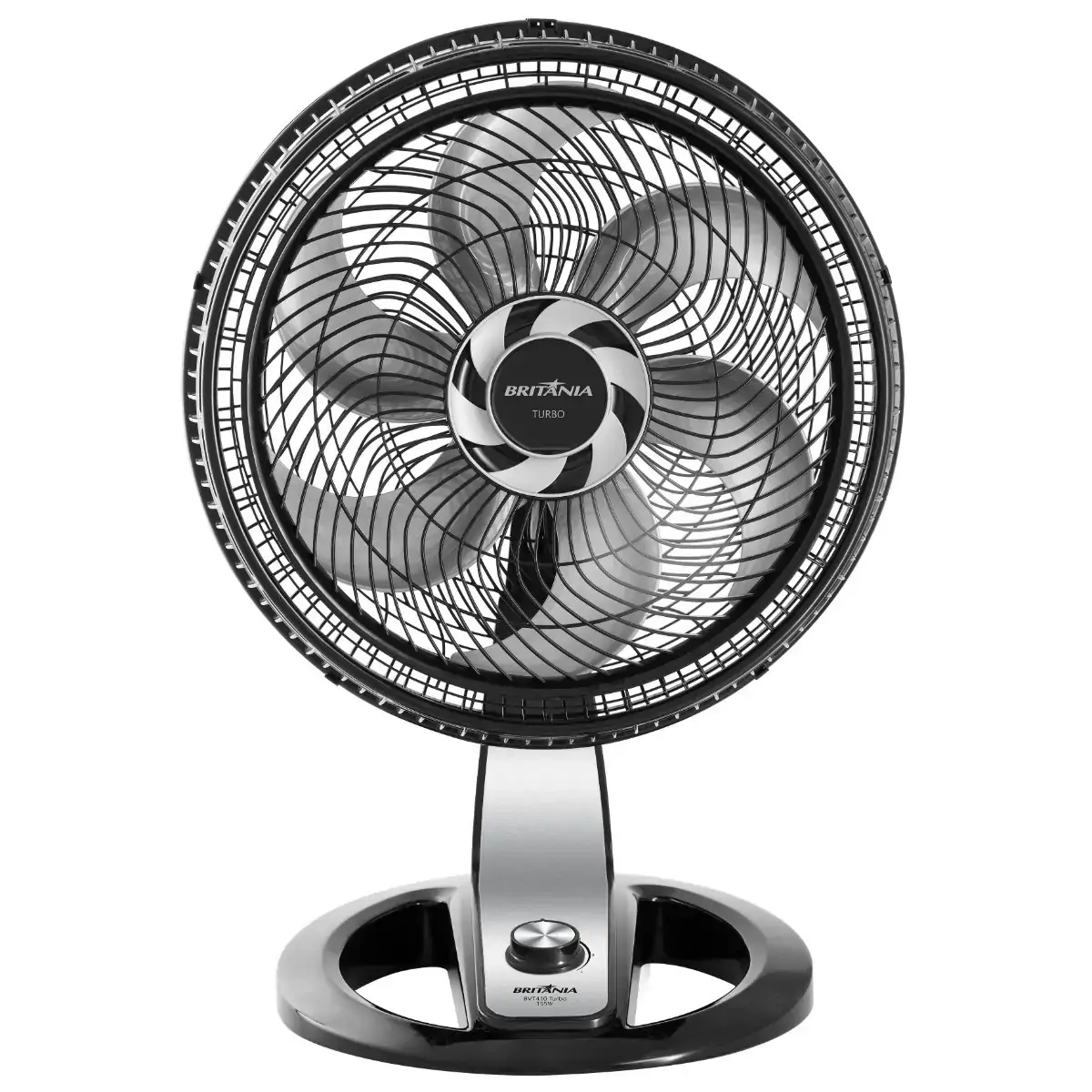 Ventilador 40cm BRITÂNIA BVT410 Turbo Preto 220V