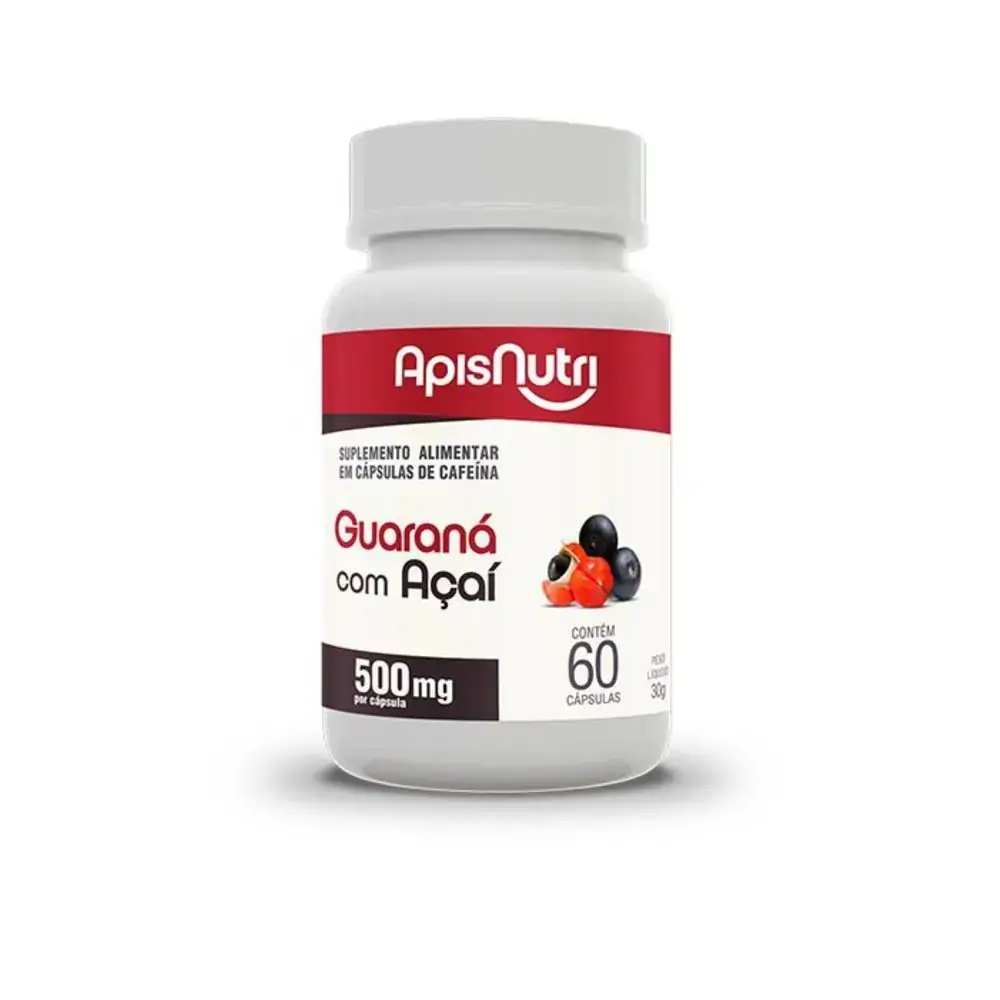 Guarana Com Acai 500mg 60cps Tributos 3.28