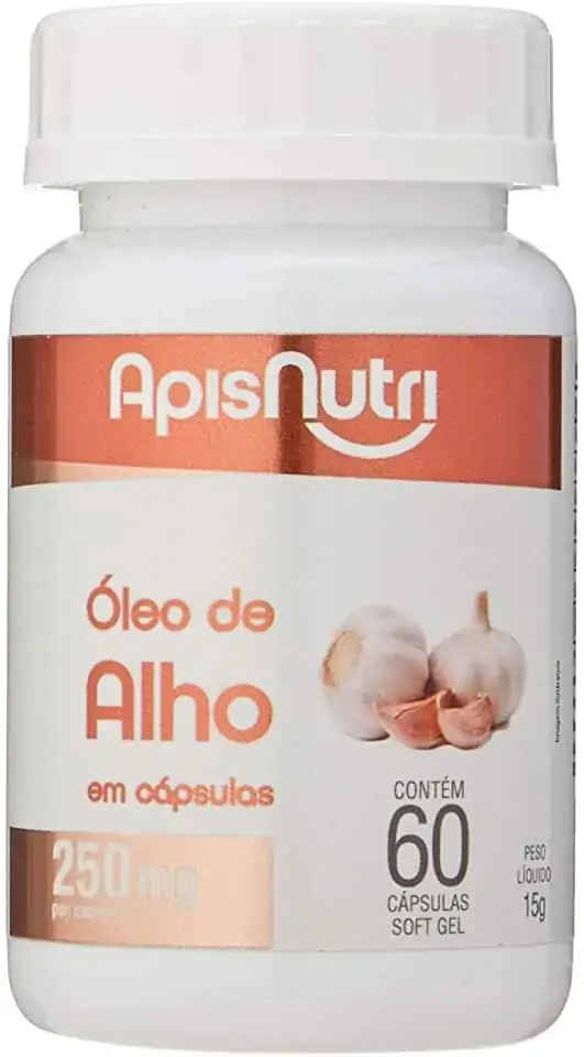 Oleo De Alho 60caps 250mg Apisnutri
