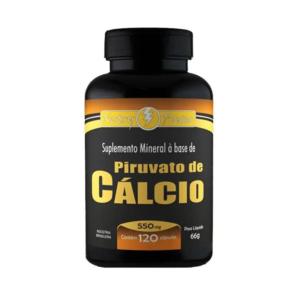Piruvato Calcio 550mg 120caps Apisnutri