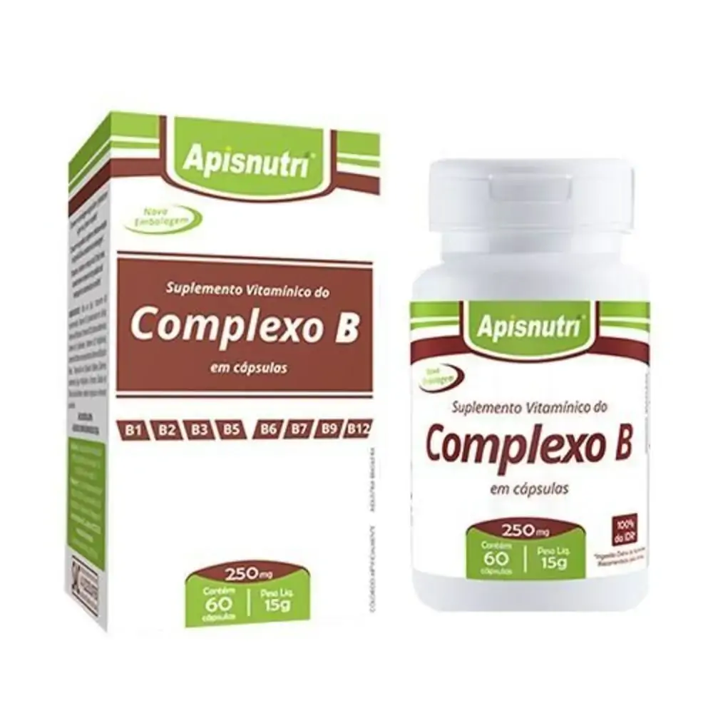 Complexo B 60cap Apis Nutri