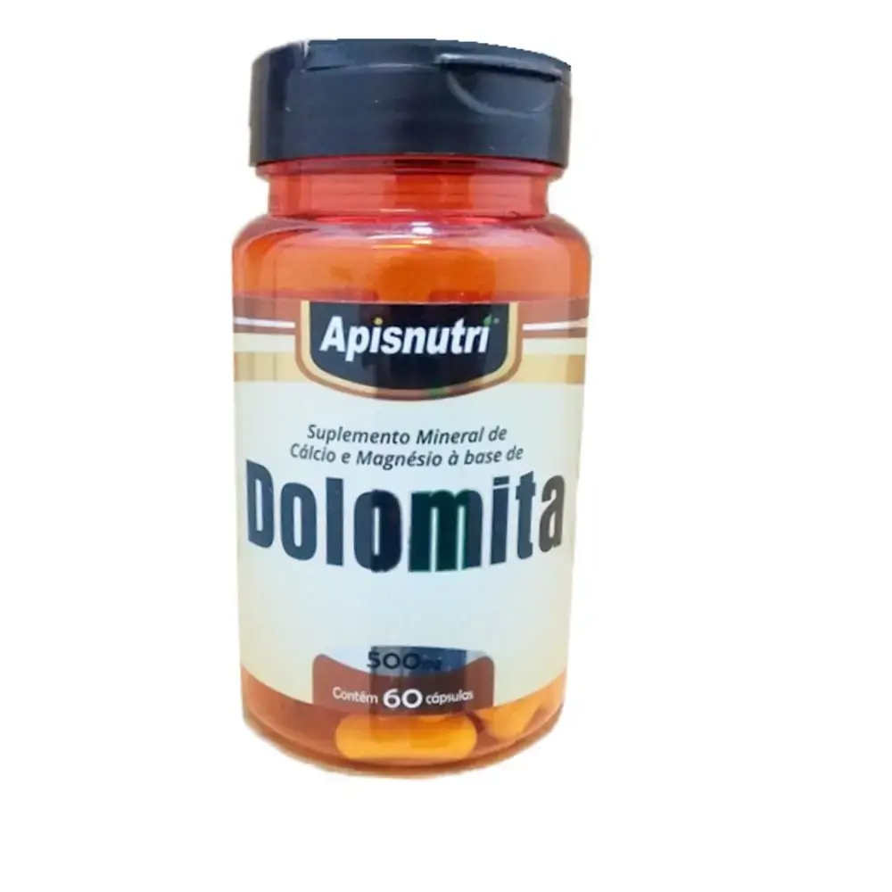Dolomita Apisnutri 500mg 60cap Apisnutri