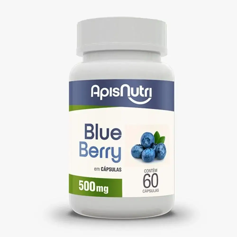 Blueberry 500mg Apisnutri 60 cápsulas