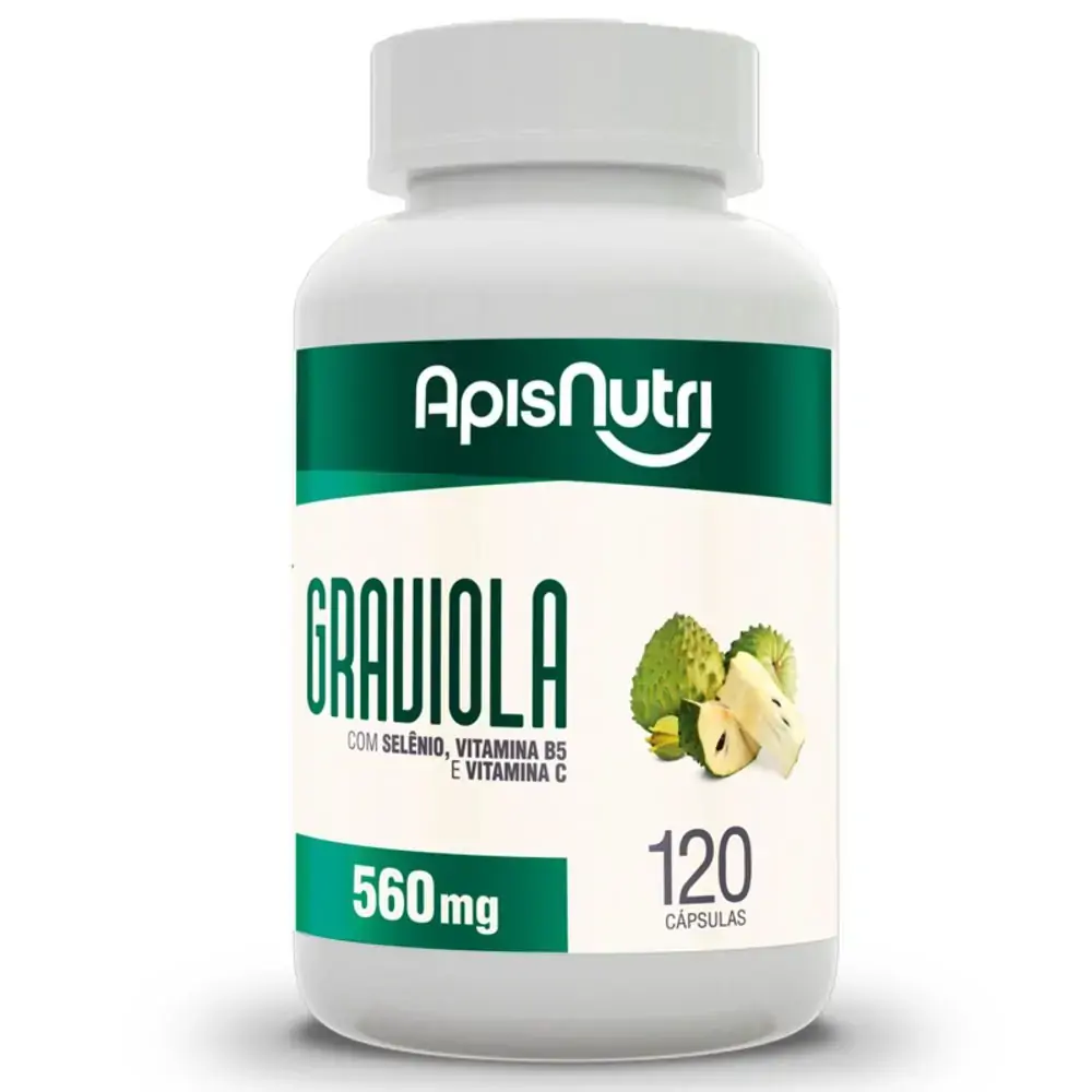 Graviola 60caps 500mg Apisnutri