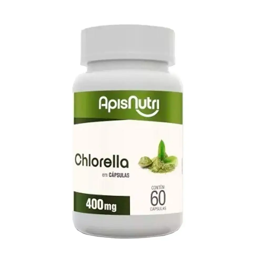 Chlorella 60 Cap. Apisnutri Apisnutri
