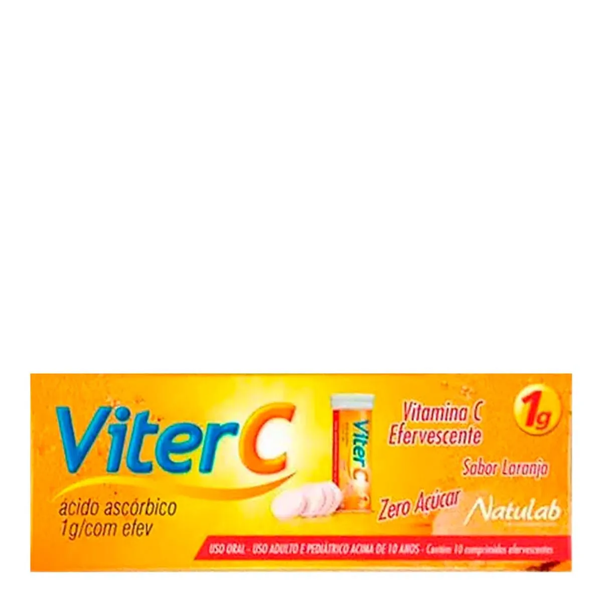Viter C Eferv 1gr 10comp