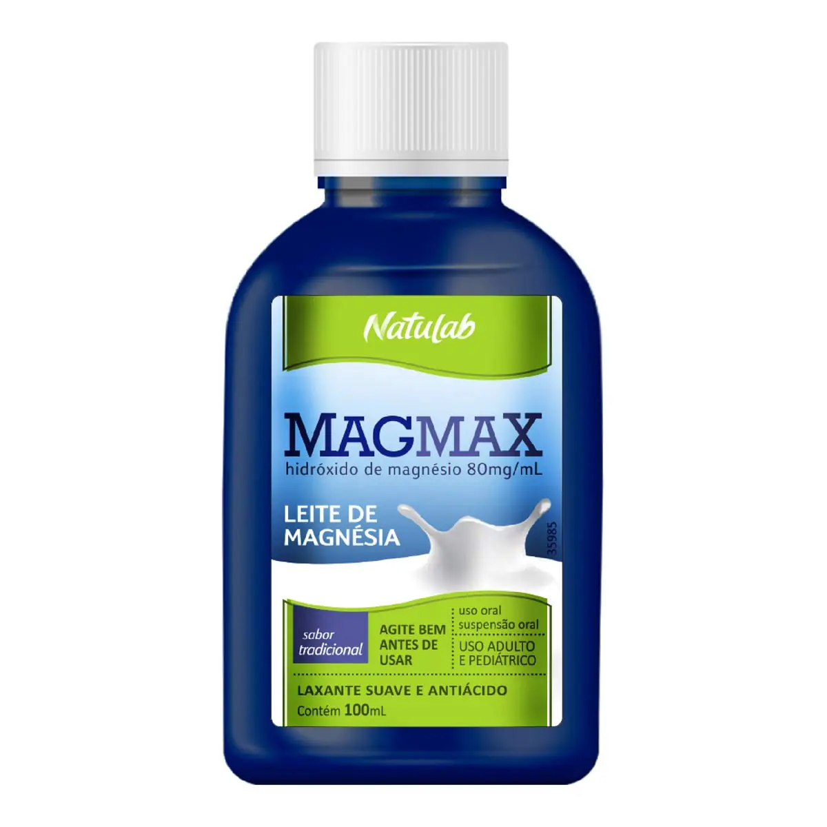 Magmax 80mg/ml Tradicional Natulab Frasco 100ml