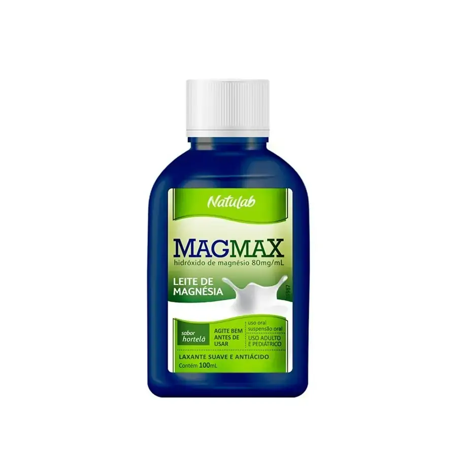 Magmax 80mg/ml Hortelã Natulab Frasco 100ml