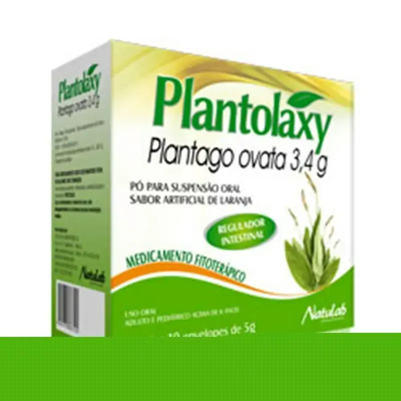 Plantolaxy Sabor Laranja 3,4g C/ 10 Envelopes De 5g Cada