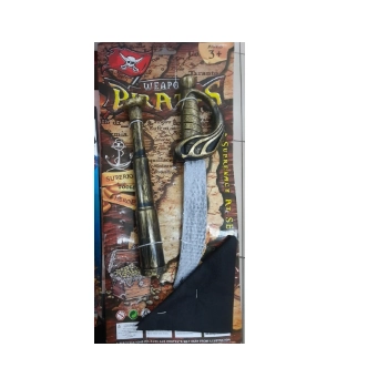 Kit Pirata C Espada Luneta E Lenco Ts23713 China