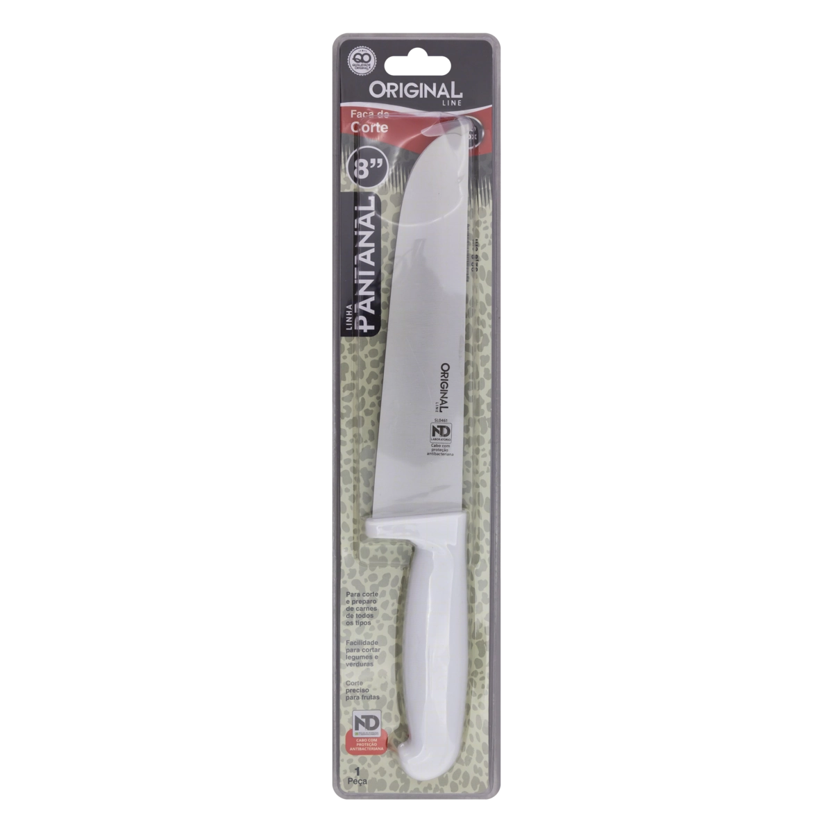 Faca Branca Inox Para Desossar Original Line Pantanal 8