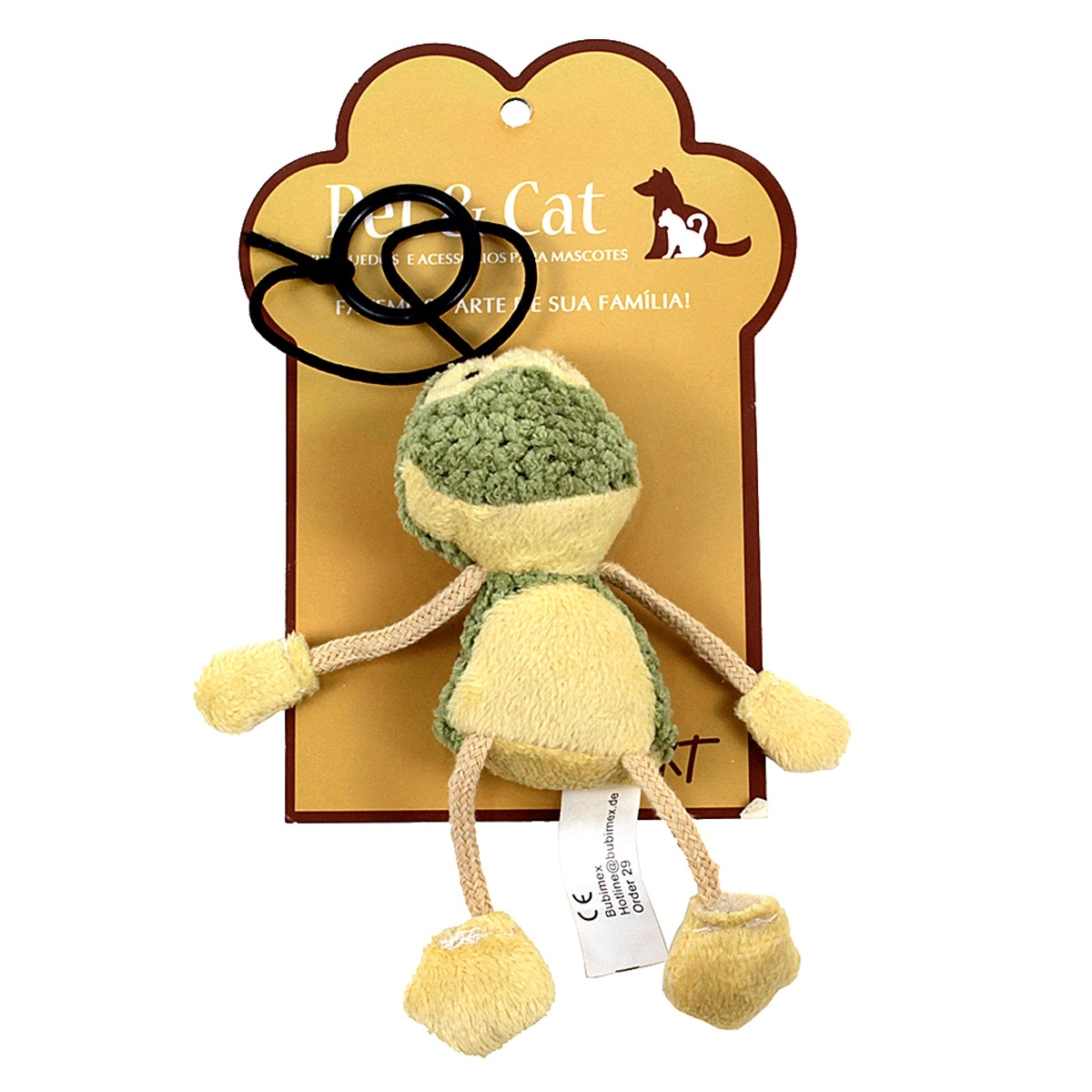 Brinquedo P Animais Sapo Pelucia Mn5031