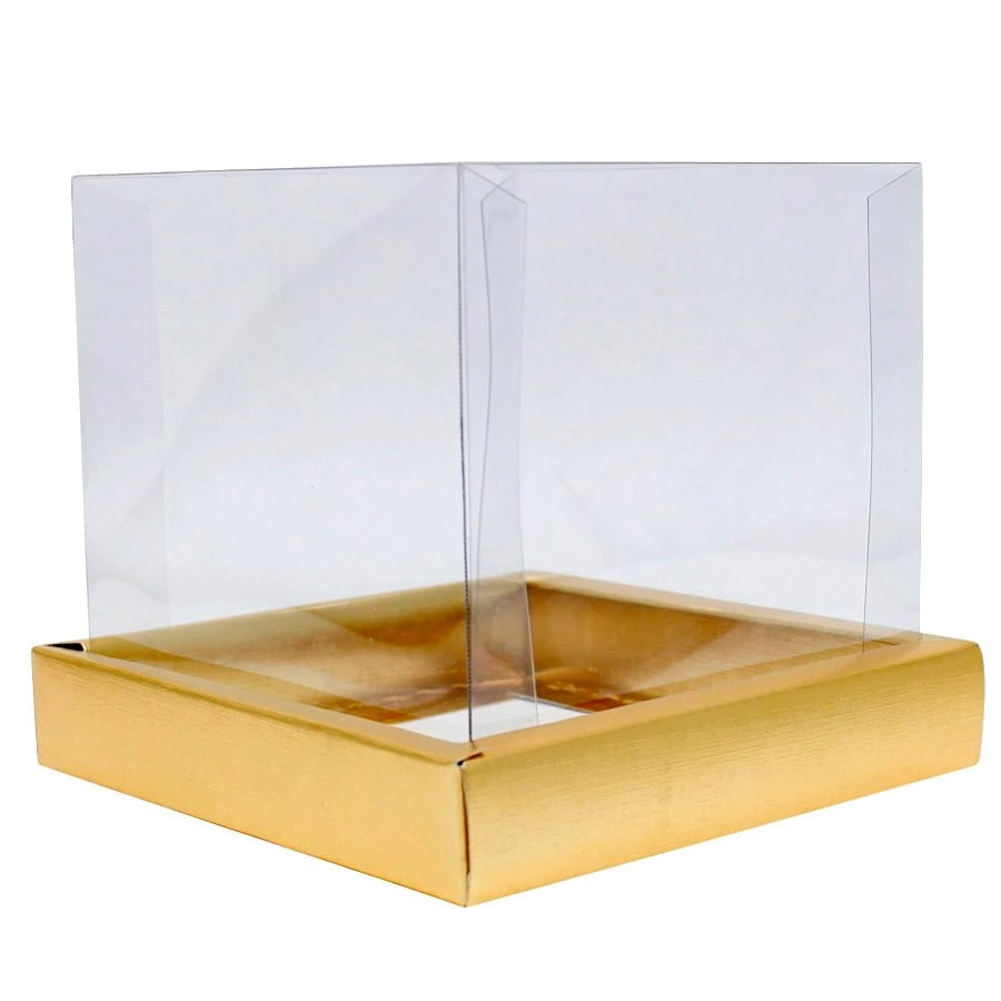 Cx Panetone 250g Ouro Text 12x12 C/5 Un Assk