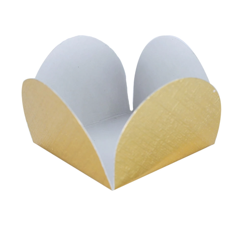 Caixeta P/doce 4x4x2,5 Color C/50 Assk