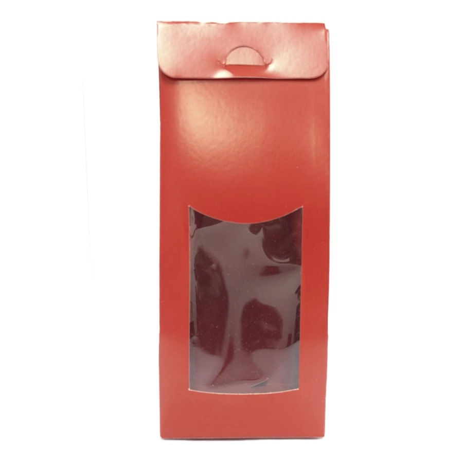 Sacolinha C/visor P 7,5x19x6 Verm C/10 Assk