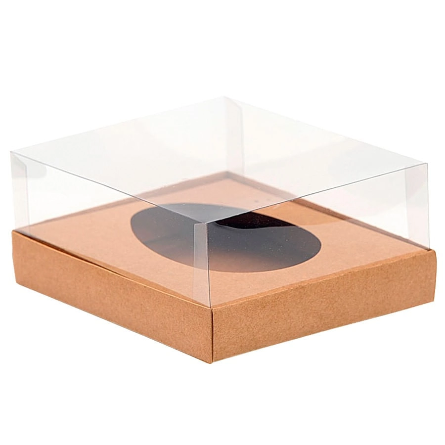 Caixa Base 1 Ovo 500g Kraft C/5 Und Assk