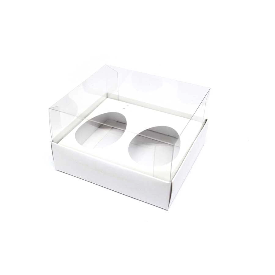 Caixa Base 2 Ovos 50g Branco C/5 Un Assk