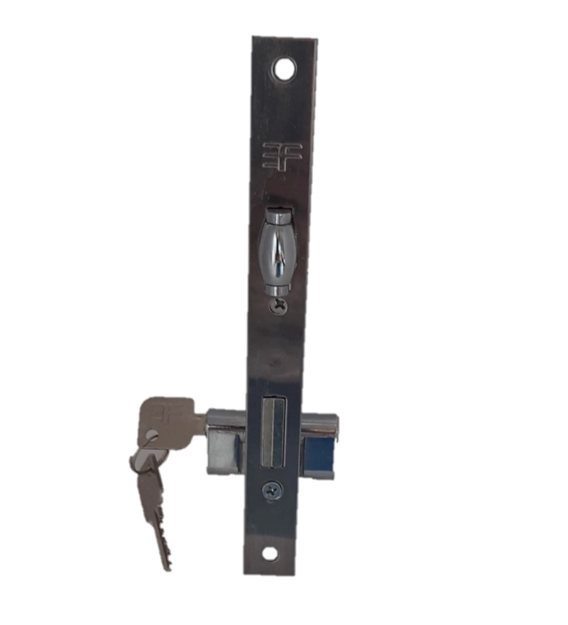 Fechadura 3f 522r51 Rolete Preto Porta Pivotante Alum Ferro