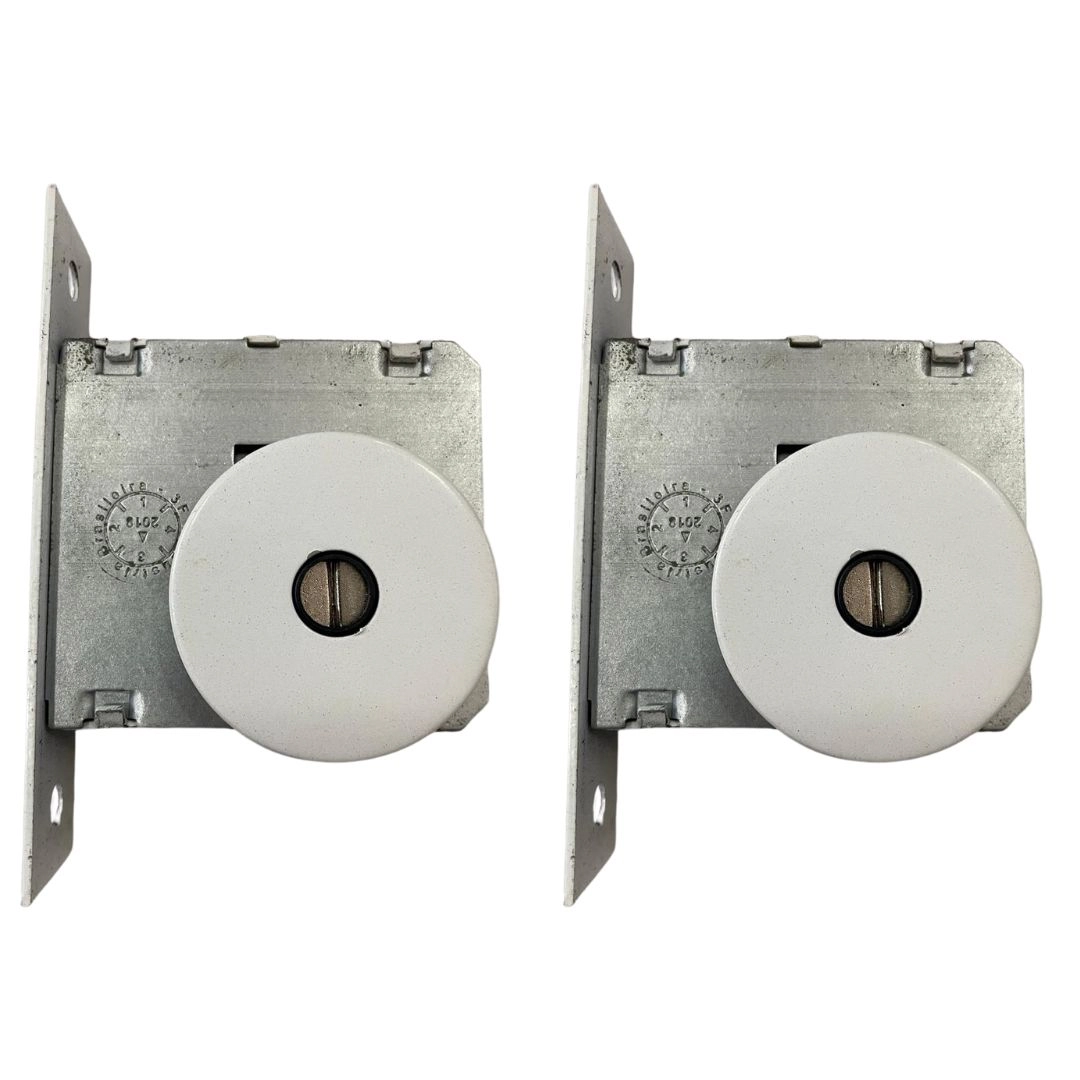 Fechadura Auxiliar Tetra 3f 440 Dupla - Branco