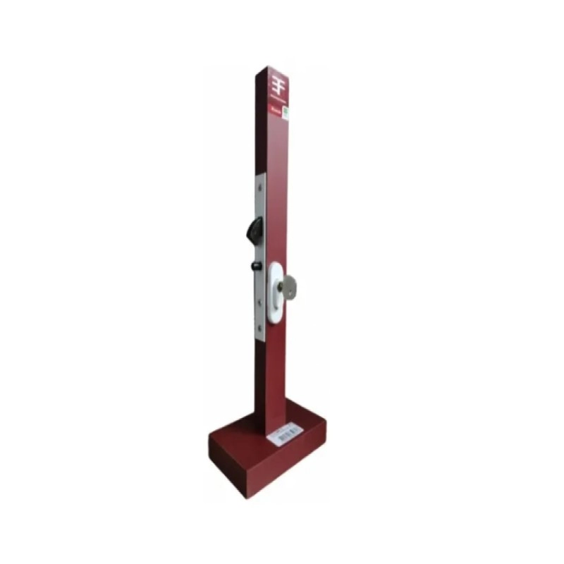Fechadura 3f 6115/50 Branco Perfil Estreito Bico Papagaio