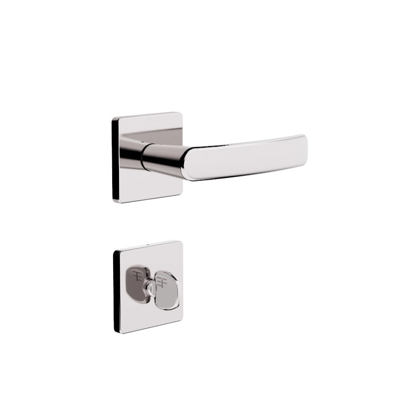 Fechadura Banheiro 3f Modelo 740b113 - Cromado