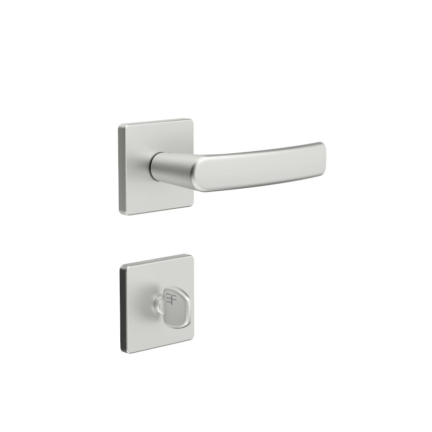 Fechadura Banheiro 3f Modelo 740b113 - Cromo Acetinado