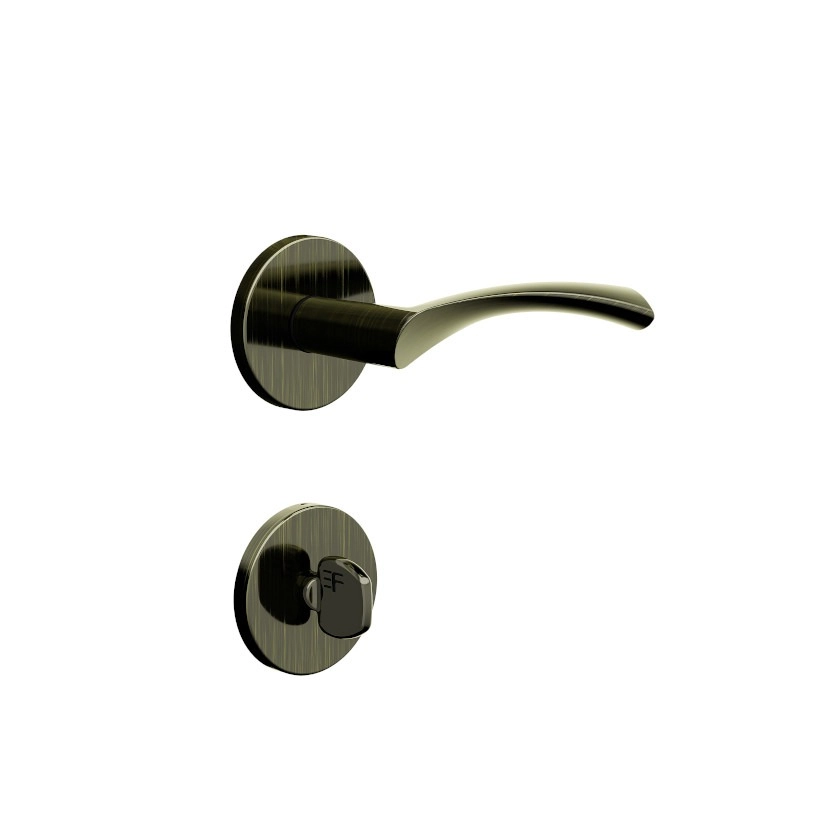 Fechadura Roseta Design Banheiro 40mm Antique 720b119at 3f