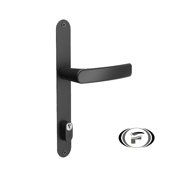 Fechadura Perfil 5122/11350 Preta 21mm 3f