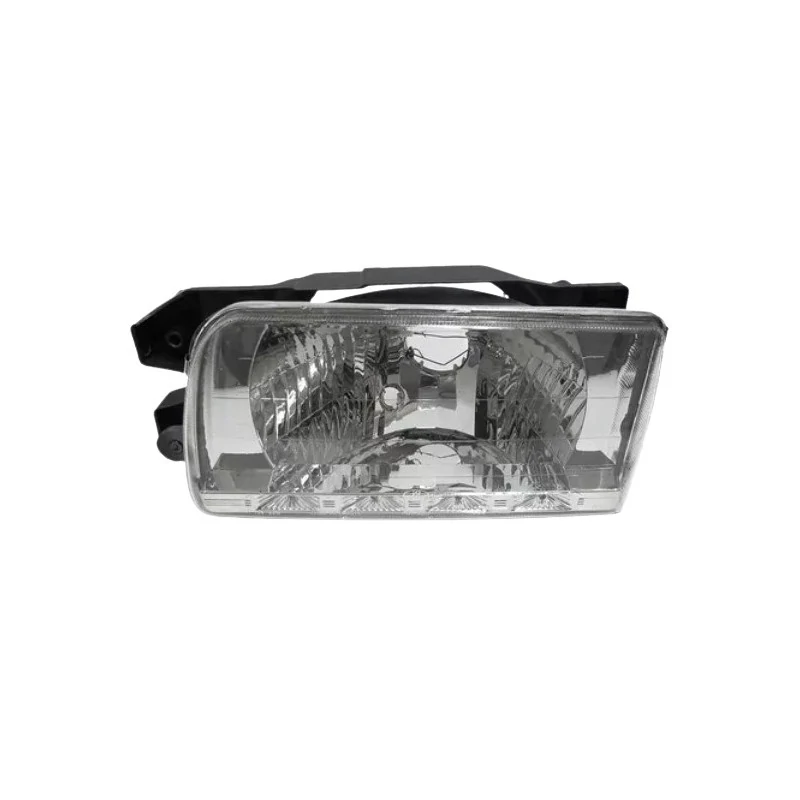 Farol Principal Lado Direito Máscara Cromada com Led DLR - RCD FL2142