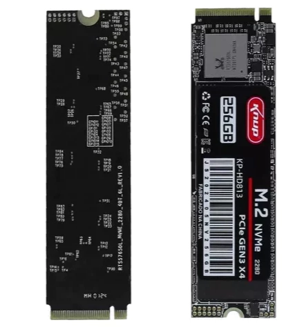 Gravador Ssd 256gb Nvme M.2 2280 Sata 3.0 Knup